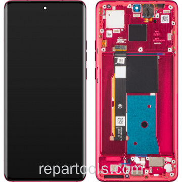 Moto Edge 40 XT2303-2 Service Pack Display Burgundy