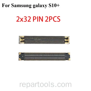 Samsung S10/S10 Plus/Note 9 FPC Connettore di LCD sulla Scheda Madre 2x32 2PCS Set