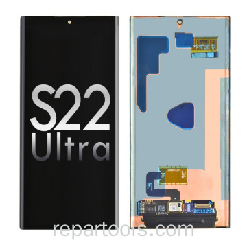 Samsung S908 S22 ULTRA  Service Pack NO Frame Display Nero