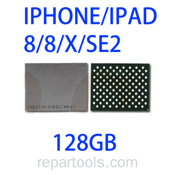 Nand Flash IC 8/8P/X/SE2 2020--ipad 6 2018/ipad7 2019/mini4 128GB