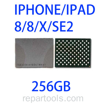 Nand Flash IC 8/8P/X/SE2 2020--ipad 6 2018/ipad7 2019/mini4 256GB