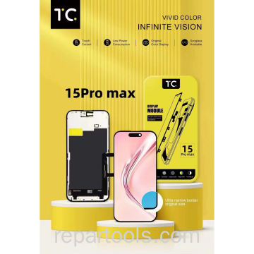 iPhone 15 Pro Max Brand:TC Incell Lcd+Touch Nero