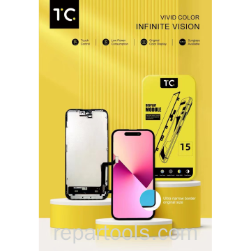 iPhone 15 Brand:TC Incell Lcd+Touch Black